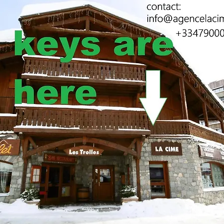 Cimes De Caron - Expose Sud, Quartier Calme Pour 4 Personnes Mae-2094 Appartement Val Thorens